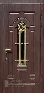 Фото «Дверь с ковкой №6» в Москве